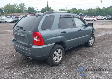 2009 Kia Sportage Lx V6 из США, поврежденный, VIN KNDJE723897629824